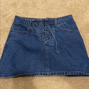 Jean skirt